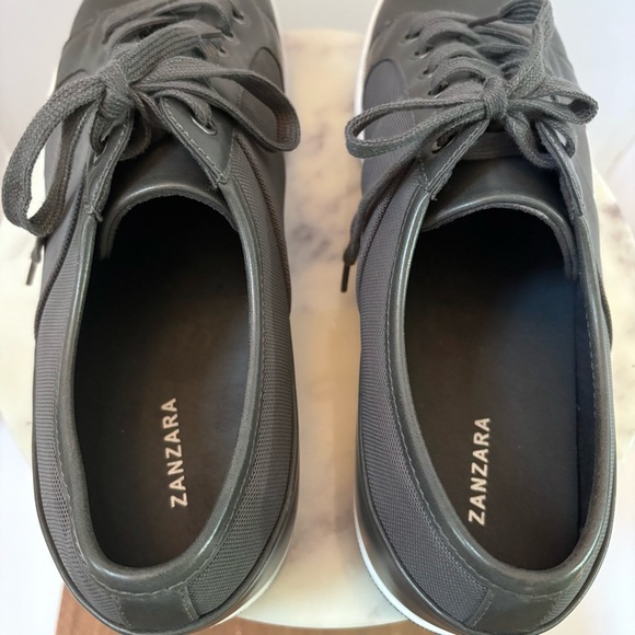 Zanzara Rory Gray Low Top Sneakers Size 13 NWT - Picture 9 of 9